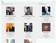Tablet Screenshot of gallery.uyghuramerican.org